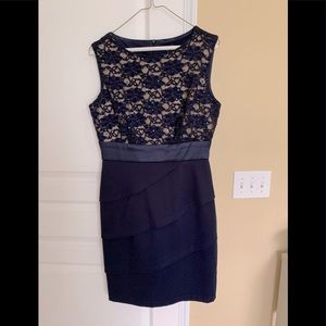 Connected Apparel Sleeveless Sequin Dress Size 8